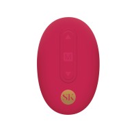 Secret Kisses Remote Thrusting Rosebud Butt Plug for Intense Pleasure