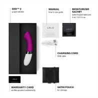 Lelo Gigi 2 Deep Rose G-Spot Vibrator - Ultimate Pleasure