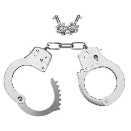 Me You Us Heavy Duty Metal Handcuffs for Bondage Play