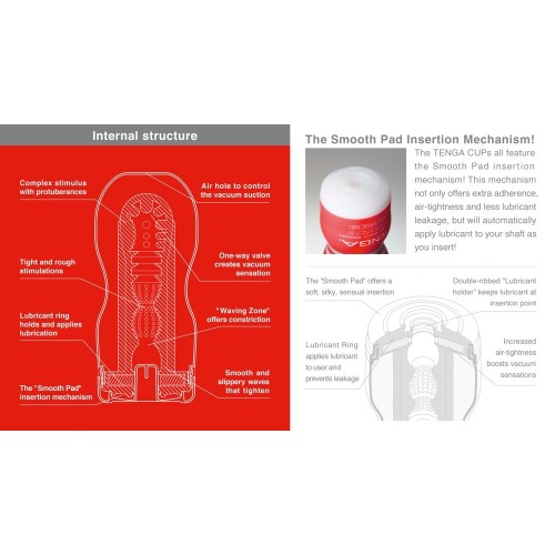 Tenga Original Vacuum Cup para Succión Inigualable