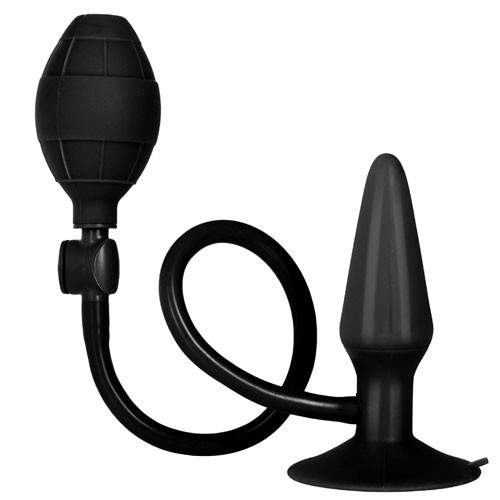 Pico Inflable Anal de Silicona Black Booty Call