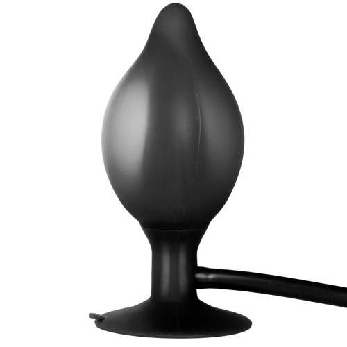 Black Booty Call Inflatable Anal Plug