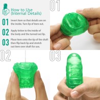 Masturbador Tenga UNI Emerald para Placer Único