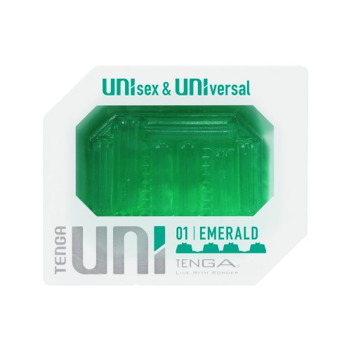 Tenga UNI Emerald Sleeve for Unique Pleasure