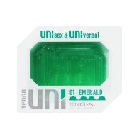 Masturbador Tenga UNI Emerald para Placer Único