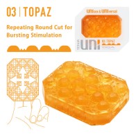 Masturbador Tenga UNI Topaz para Placer Versátil