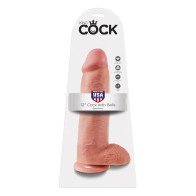 Dildo King Cock de 12 Pulgadas con Detalle Realista