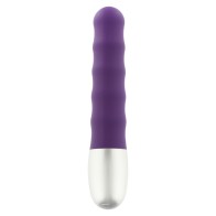 Discretion Ribbed Mini Vibrator for On-the-Go Pleasure