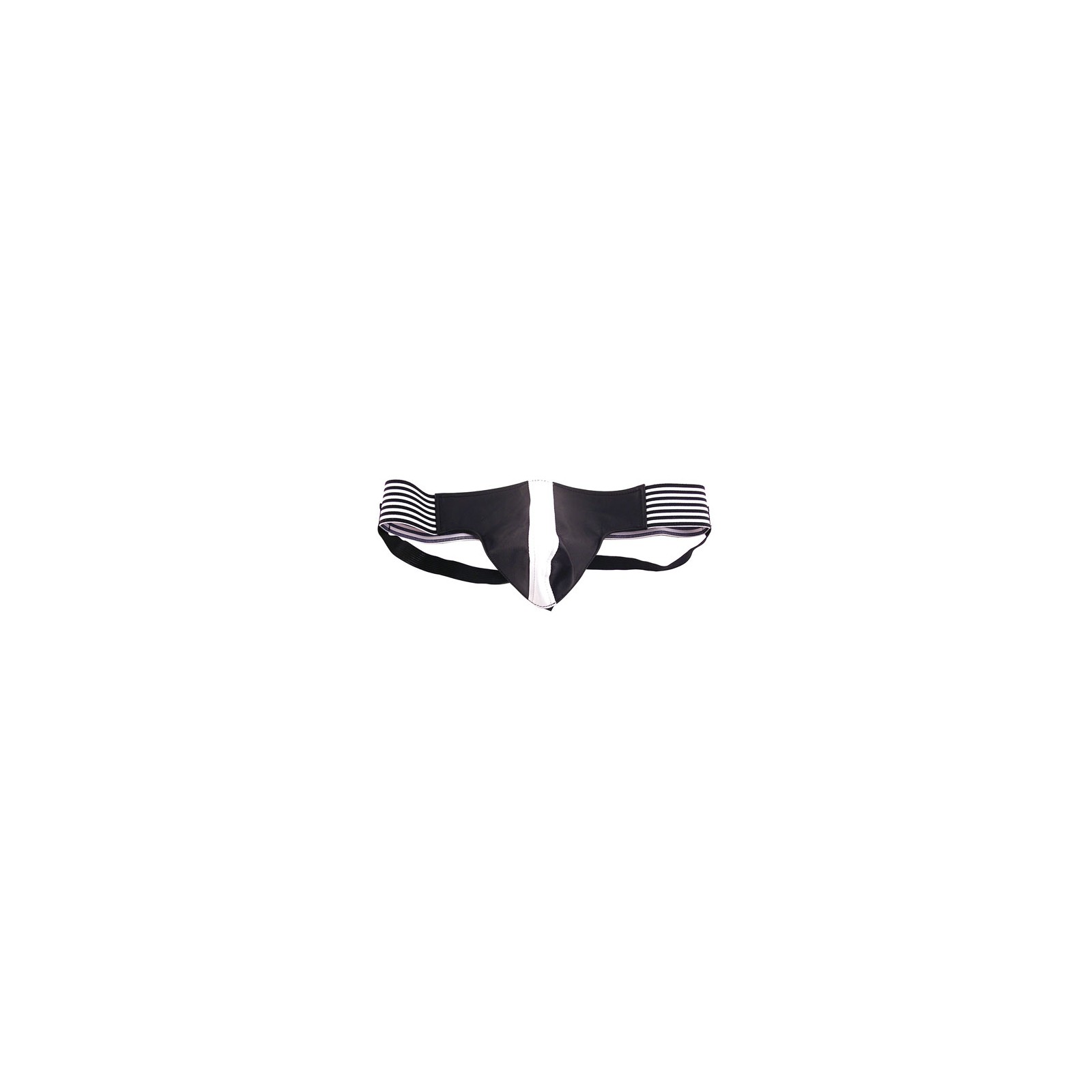 Rouge Garments Black and White Jock for Active Lifestyle