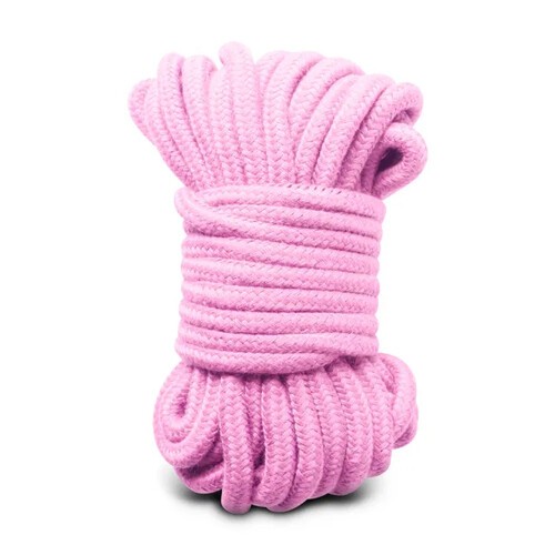 10 Metres Pink Cotton Bondage Rope for Beginners