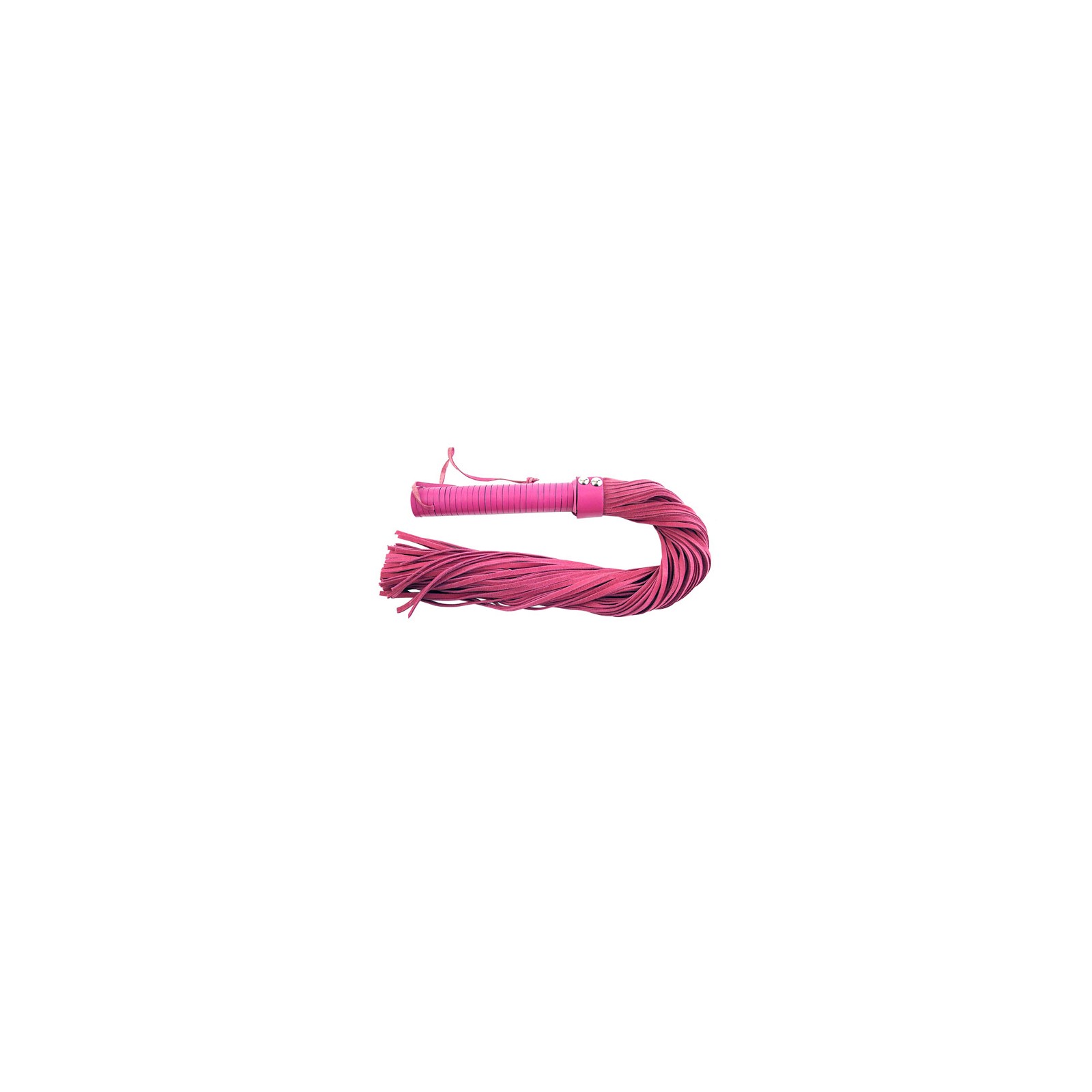 Pink Suede Flogger for Stylish Playtime