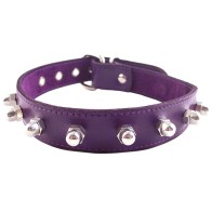 Rouge Garments Purple Nut Collar for Bold Style