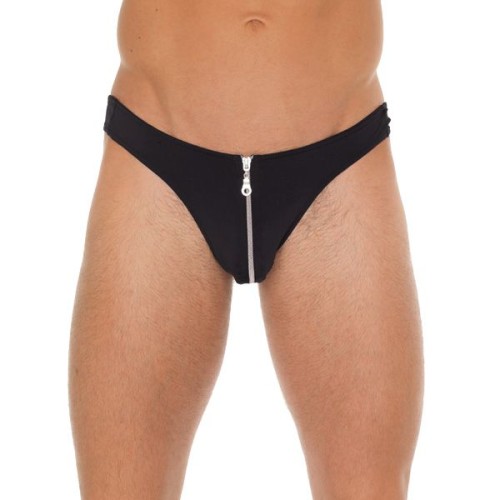 G-String Negro para Hombre para Comodidad con Estilo