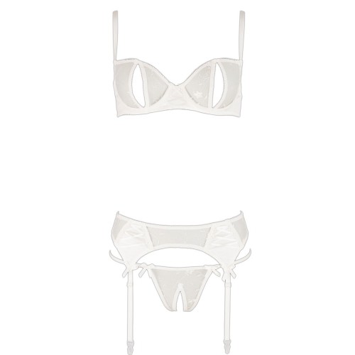 Cottelli White Delicate Bra Set 38B/L