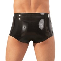 Latex Boxers with Penis Sleeve for Bold Style