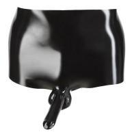 Latex Boxers with Penis Sleeve for Bold Style