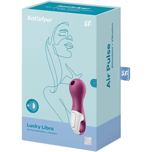 Lucky Libra Air Pulse Stimulator for Unique Pleasure