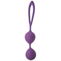 Pelotas Kegel Moradas Flirts para Fuerza Pélvica