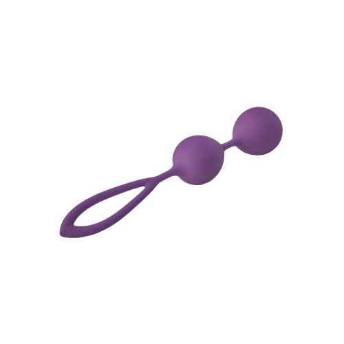 Flirts Purple Kegel Balls for Pelvic Strength