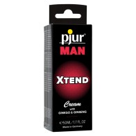 Crema Pjur Man Xtend con Ginkgo