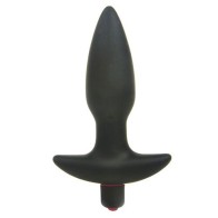 Silicone Butt Plug with Vibrating Bullet for Exciting Pleasure