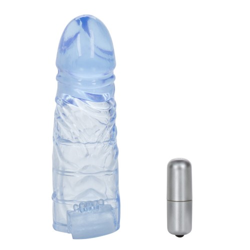 Up Penis Extension Vibrating Sleeve for Enhanced Pleasure