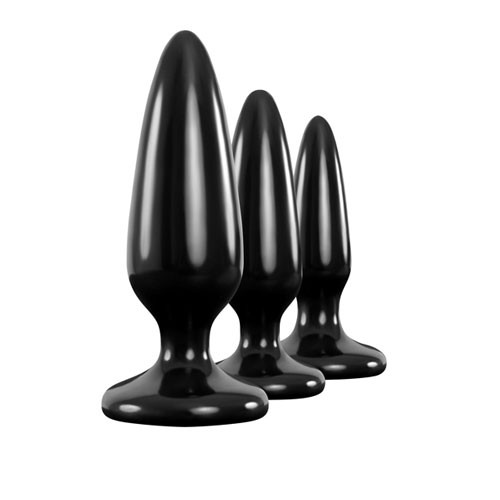 Kit de Entrenamiento de 3 Piezas Endorphin Pleasure Plug para Juego Anal