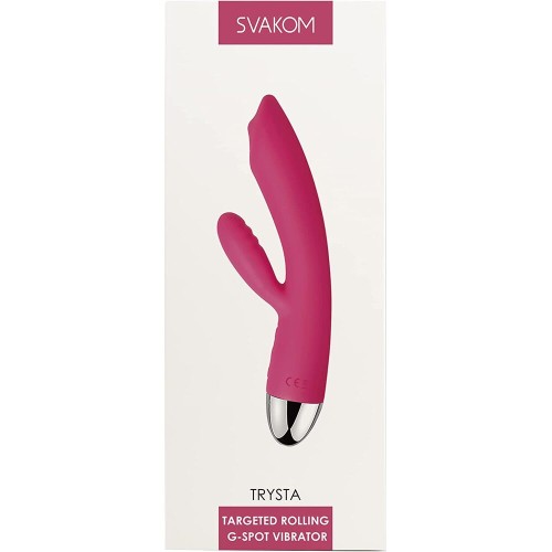 Vibrador G-Spot Svakom Trysta con Motores Dual