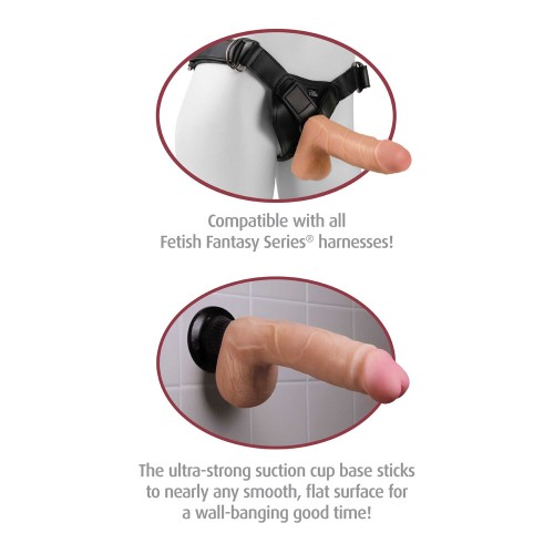 Real Feel Deluxe Flesh Penis Vibrator for Ultimate Pleasure