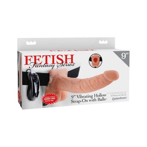 Fetish Fantasy 9 Inch Vibrating Strap On | Ultimate Pleasure