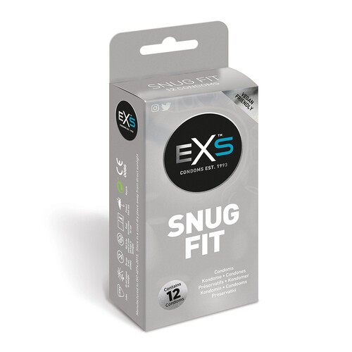 EXS Snug Fitting Condoms 12 Pack