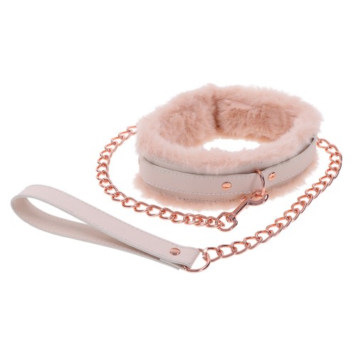 Fur Collar and Leash for Playful Adventures