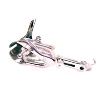 Rouge Stainless Steel Vaginal Speculum for Adventurous Play