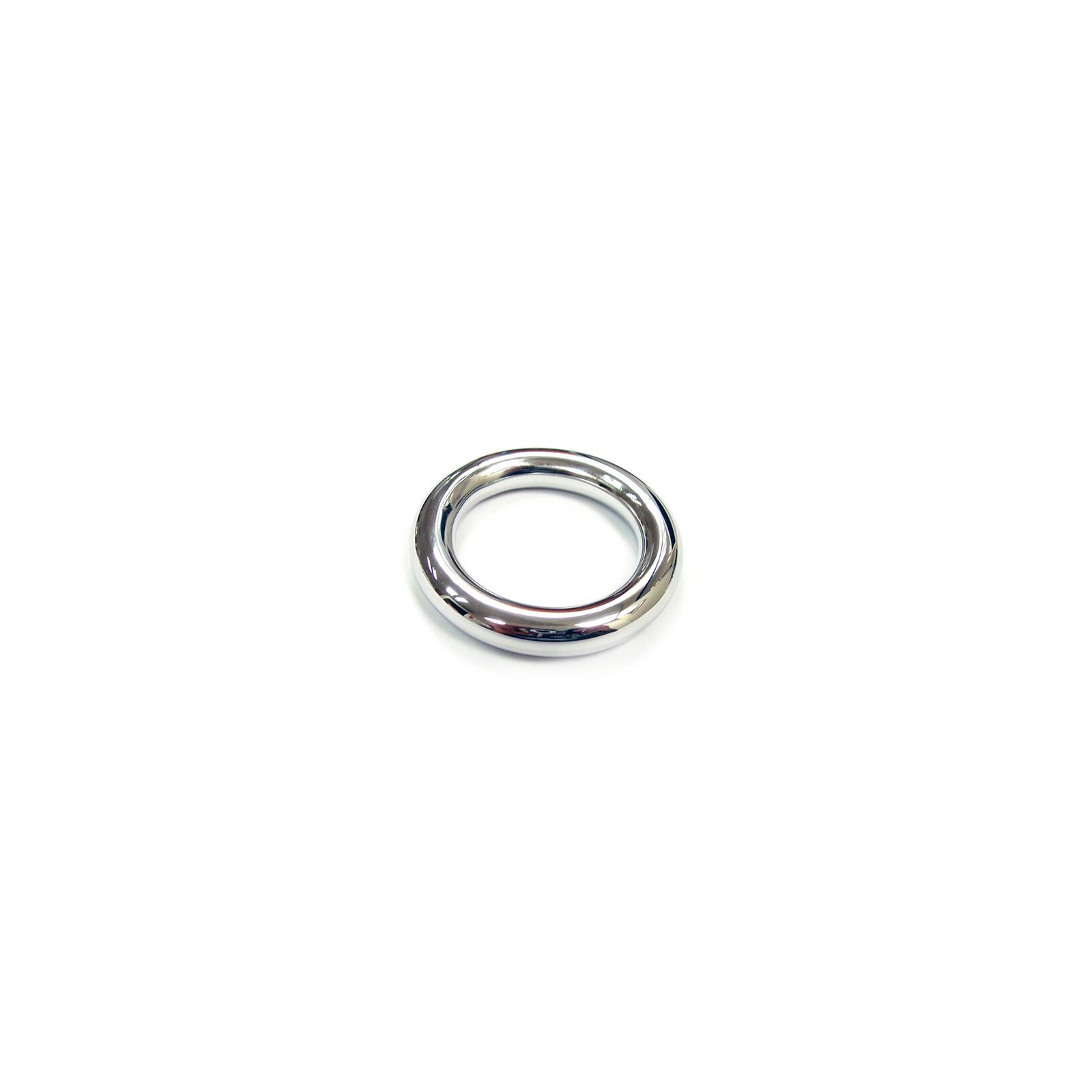 Rouge Stainless Steel Round Cock Ring 40mm