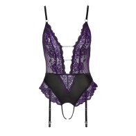 Crotchless Lace Body Small - Seductive Lingerie