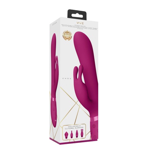 Vibrador Conejito de Doble Acción Vive Chou