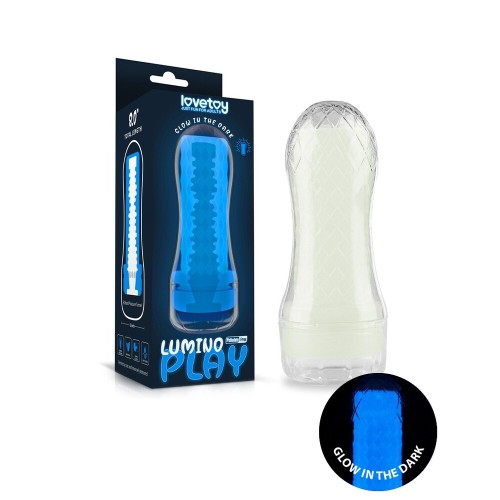 Masturbador Lumino Glow In The Dark de Lovetoy para Sensaciones Emocionantes