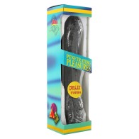 Vibrador Jelly de 8.5 Pulgadas Negro para Satisfacción Última