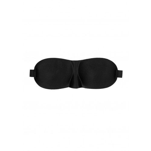 Ouch Satin Curvy Eye Mask for Intimate Play