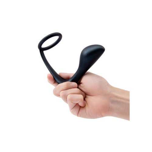 Anillo para el Pene y Plug Prostático B-Vibe Ringer - Placer 2 en 1