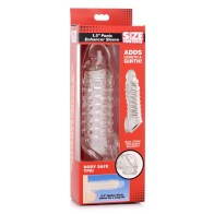 Size Matters 1.5 Inch Penis Enhancer Sleeve for Intense Pleasure