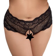 Cottelli Curves Panties with Pearl Chain XL