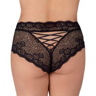 Cottelli Curves Crotchless Panties XXXL