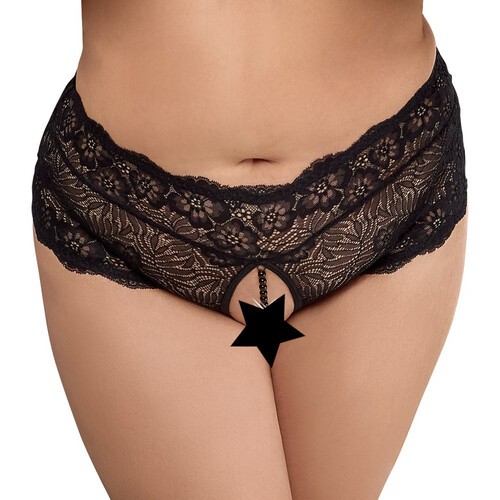 Panties Cottelli Curves con Cadena de Perlas XXXXL