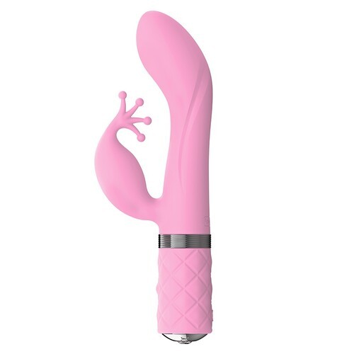 Pillow Talk Kinky G-Spot and Clit Vibe for Dual Pleasure