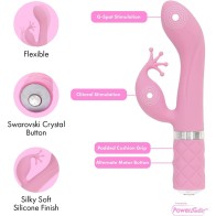 Vibrador Kinky G-Spot y Clítoris Pillow Talk para Placer Dual