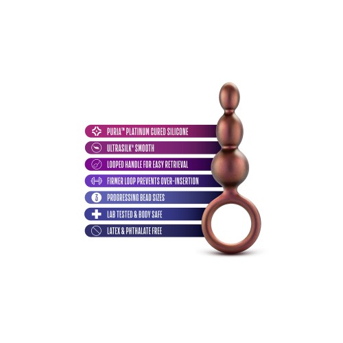 Matrix Beaded Loop Butt Plug for Anal Pleasure