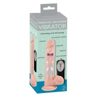 Vibrador Médico de Silicona con Función de Impulso