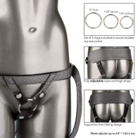 The Royal Vibrating Set Crotchless Strap On - Ultimate Pleasure