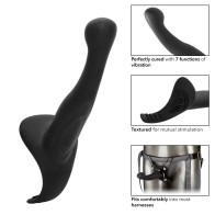 The Royal Vibrating Set Crotchless Strap On - Ultimate Pleasure